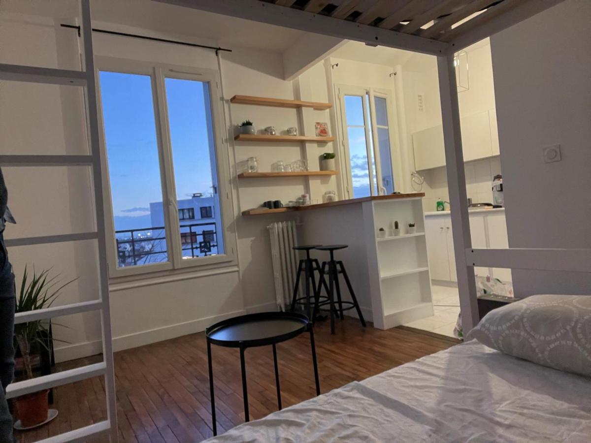 Appartement Studio 4 pers 20mins de Paris - 30 mins de Disney à Fontenay-sous-Bois Extérieur photo